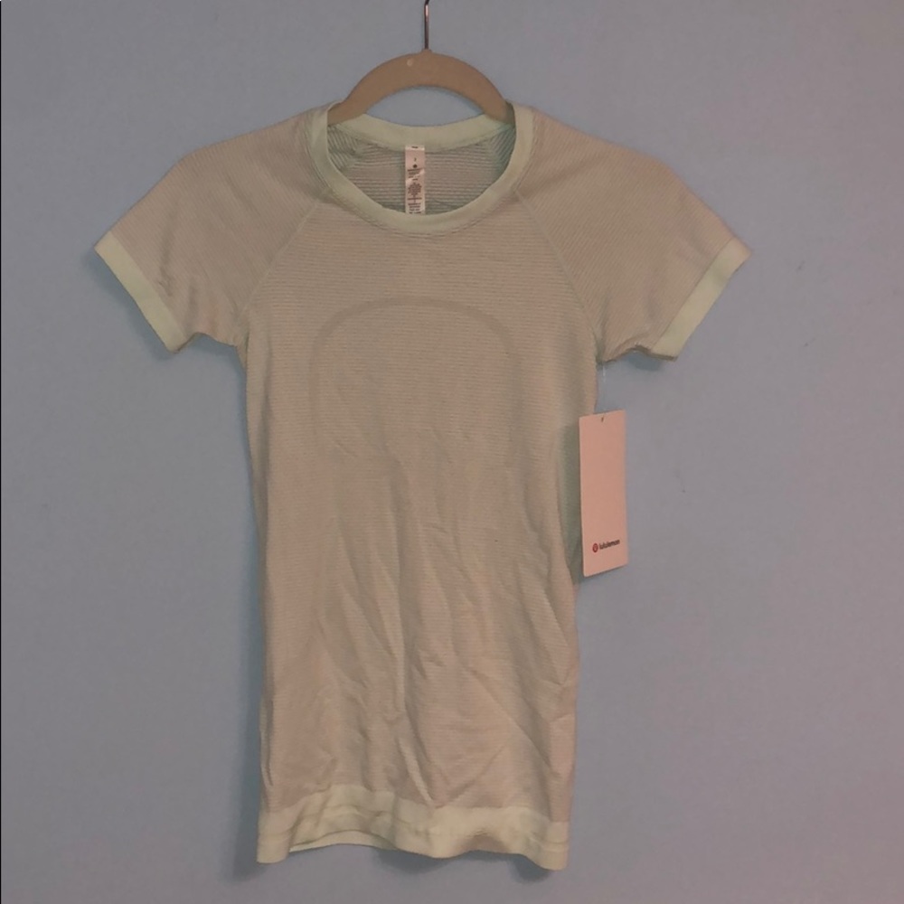 Lululemon Light Green Workout Top